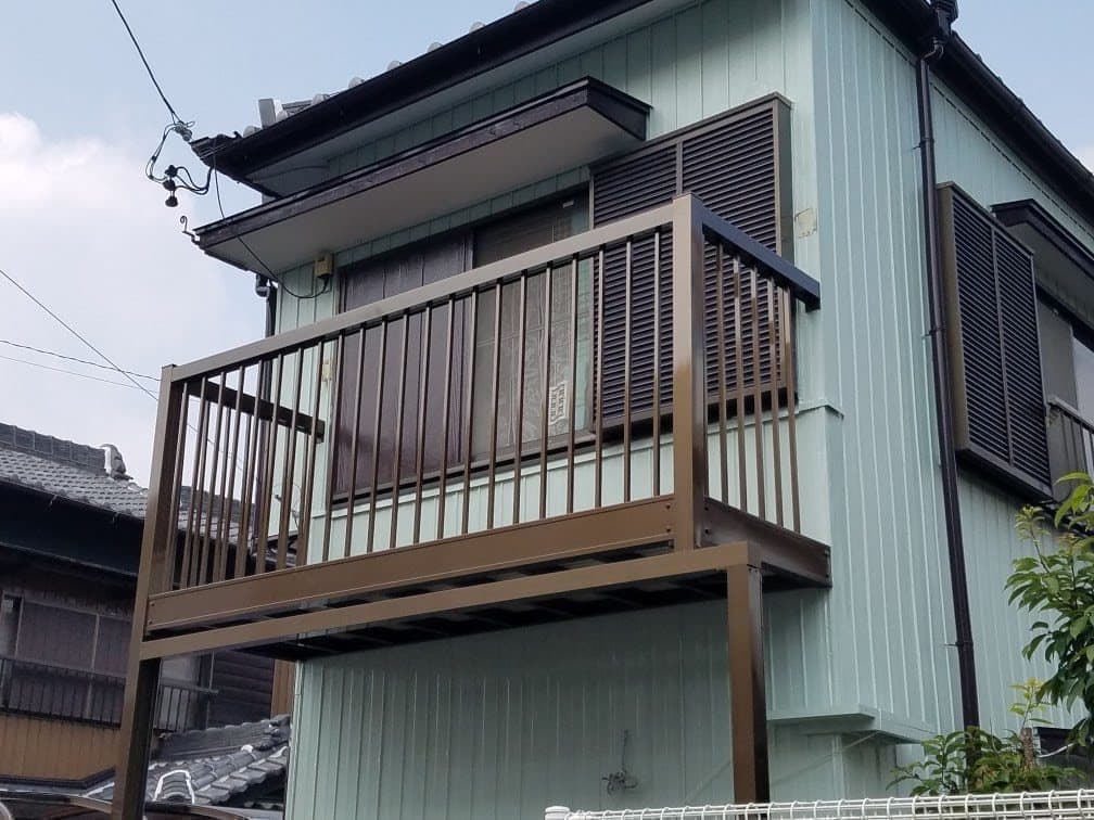バルコニー取替工事 | 四日市市のエクステリア工事ならイズ美