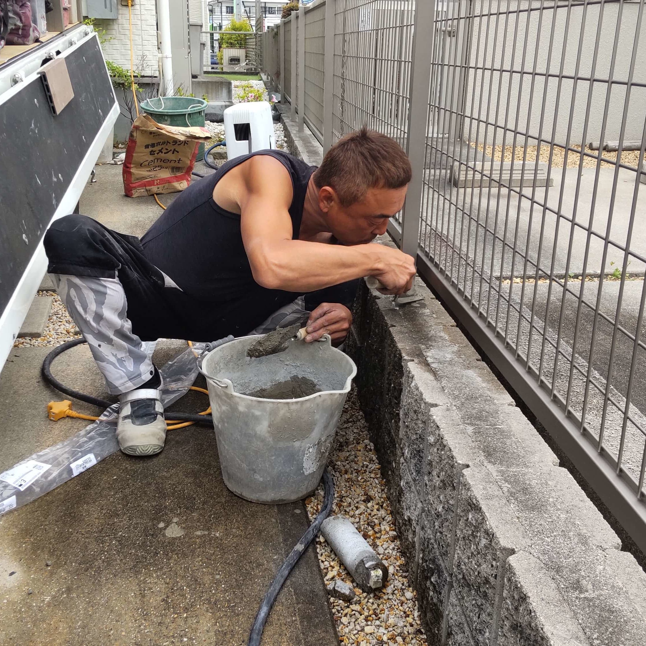 フェンス修理 四日市市 | 四日市市でエクステリア工事ならイズ美