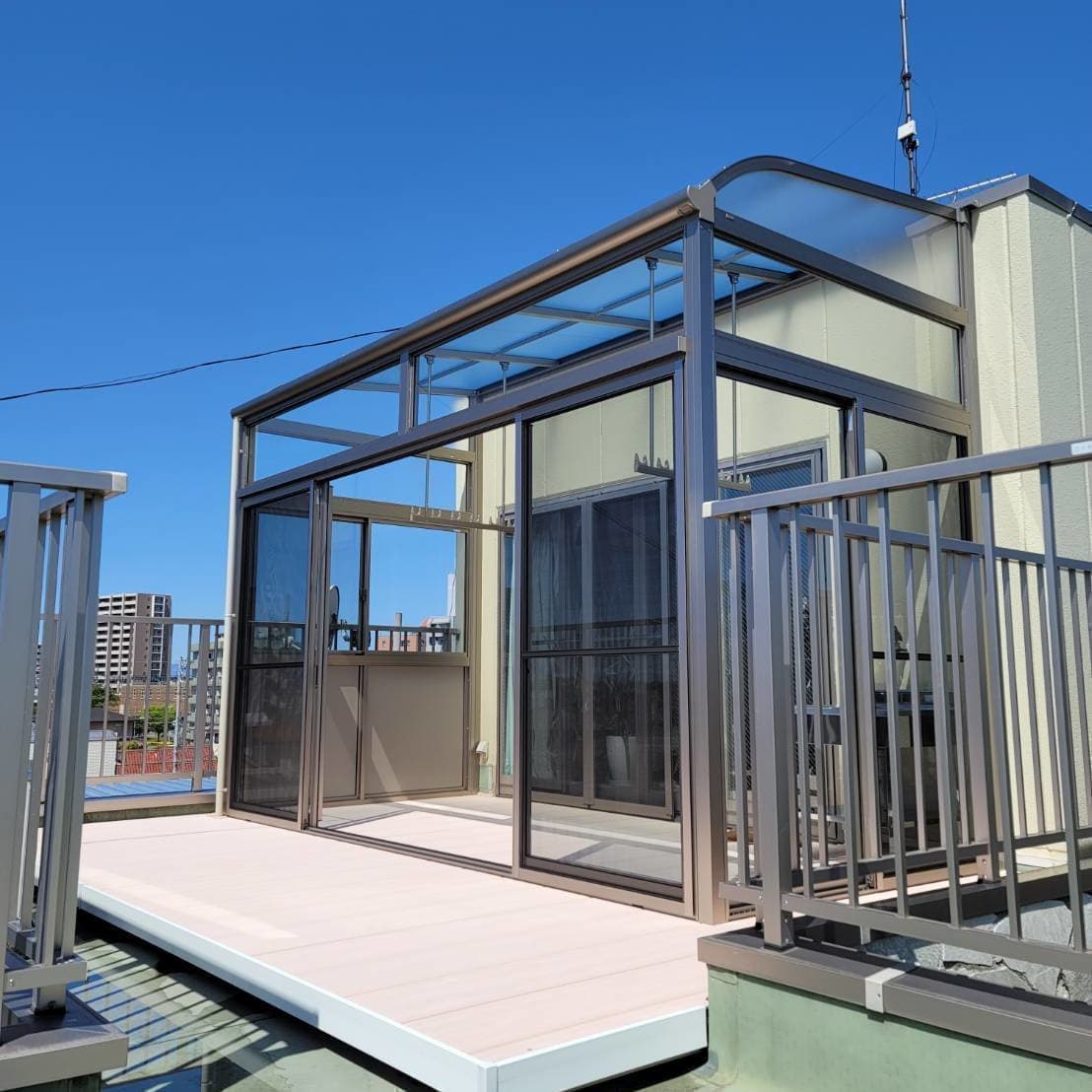 サンルーム新設・取替え 四日市市 | 四日市市でエクステリア工事ならイズ美