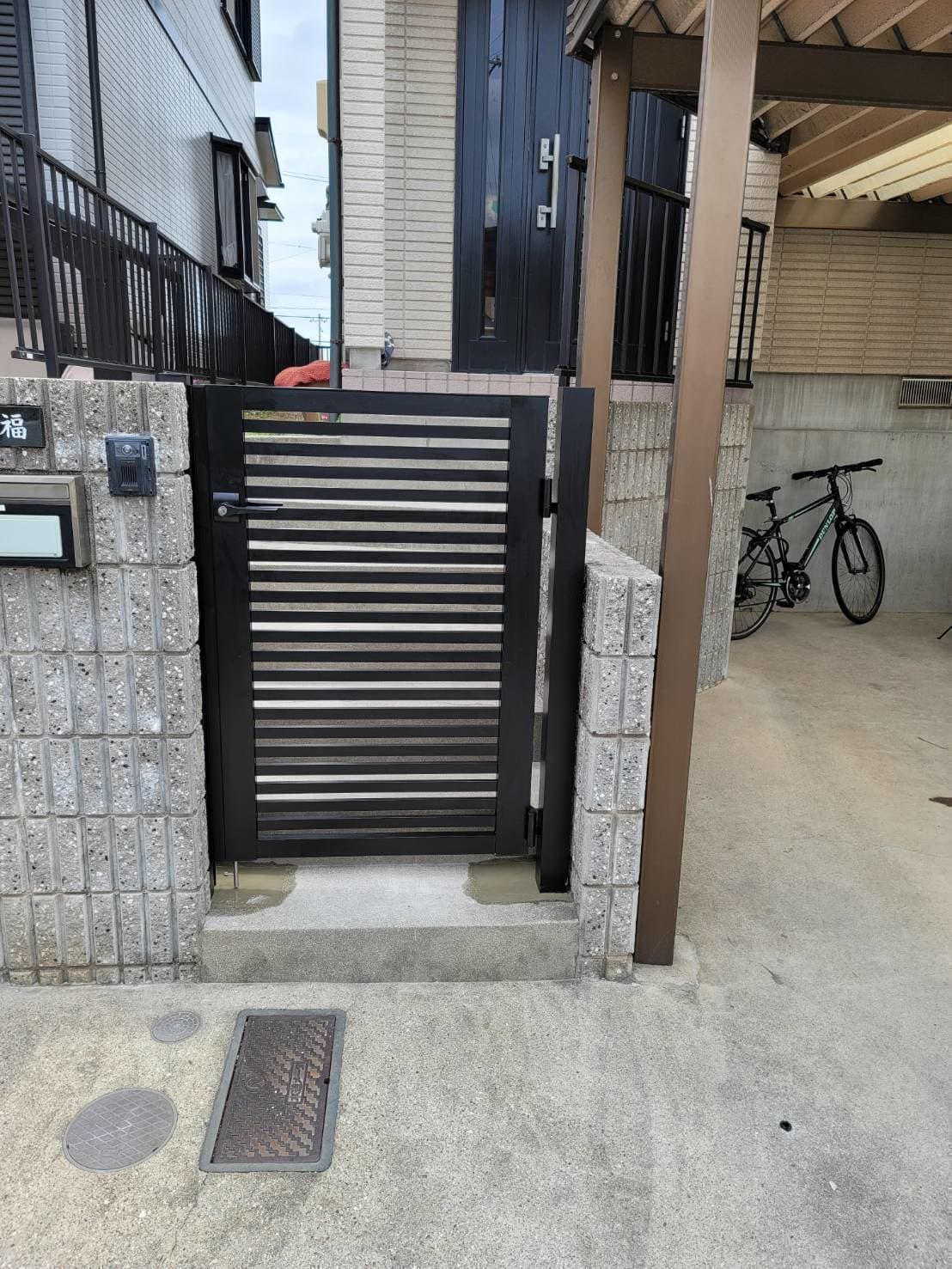 門扉新調 | 四日市市のエクステリア工事ならイズ美