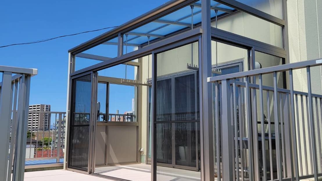 サンルーム新設 四日市市 | 四日市市でエクステリア工事ならイズ美