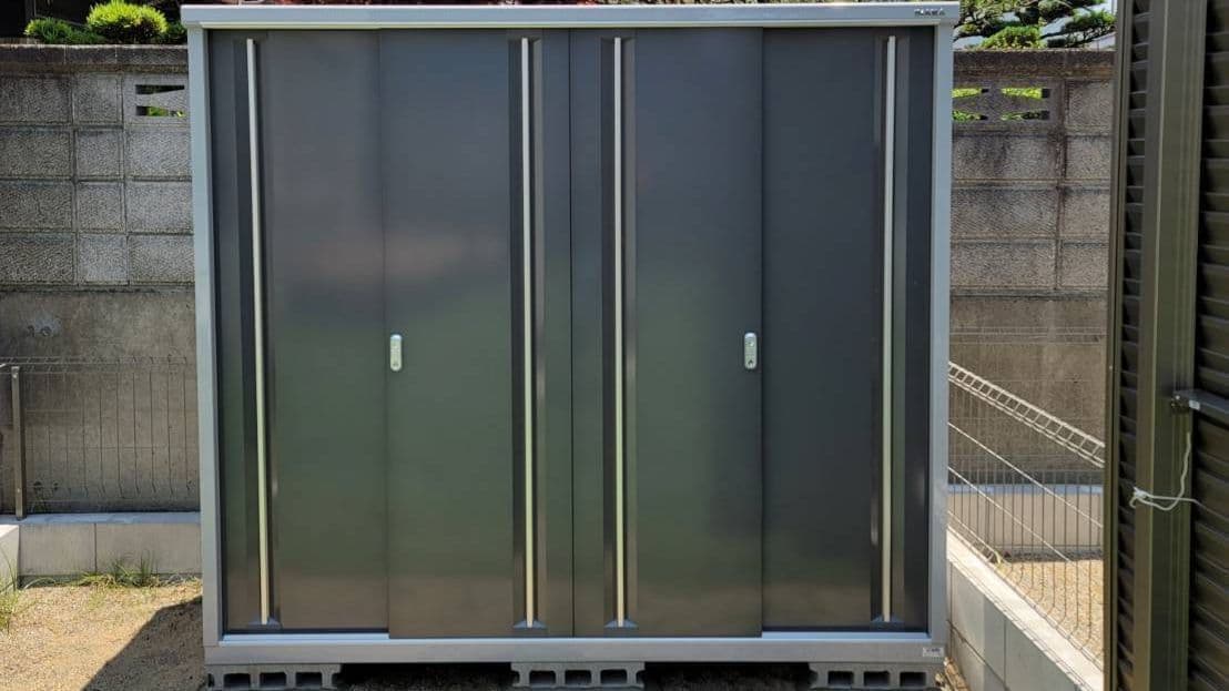 物置設置 四日市市 | 四日市市でエクステリア工事ならイズ美