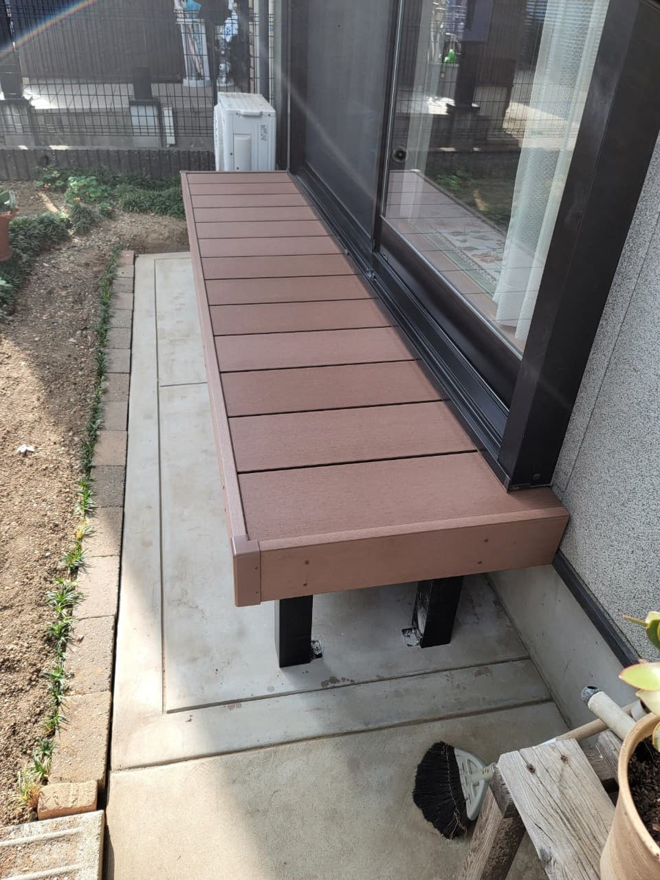 ウッドデッキ設置 | 四日市市のエクステリア工事ならイズ美