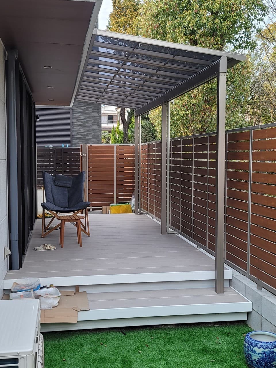 テラス工事 | 四日市市のエクステリア工事ならイズ美